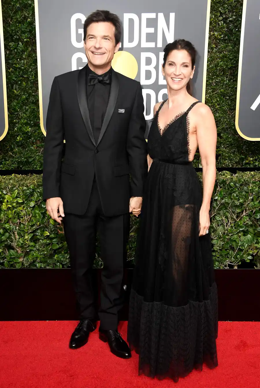 Jason Bateman and Amanda Anka