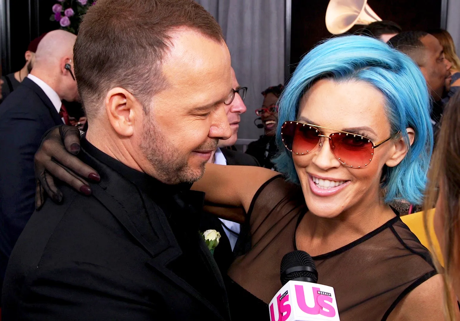 Jenny McCarthy and Donnie Wahlberg