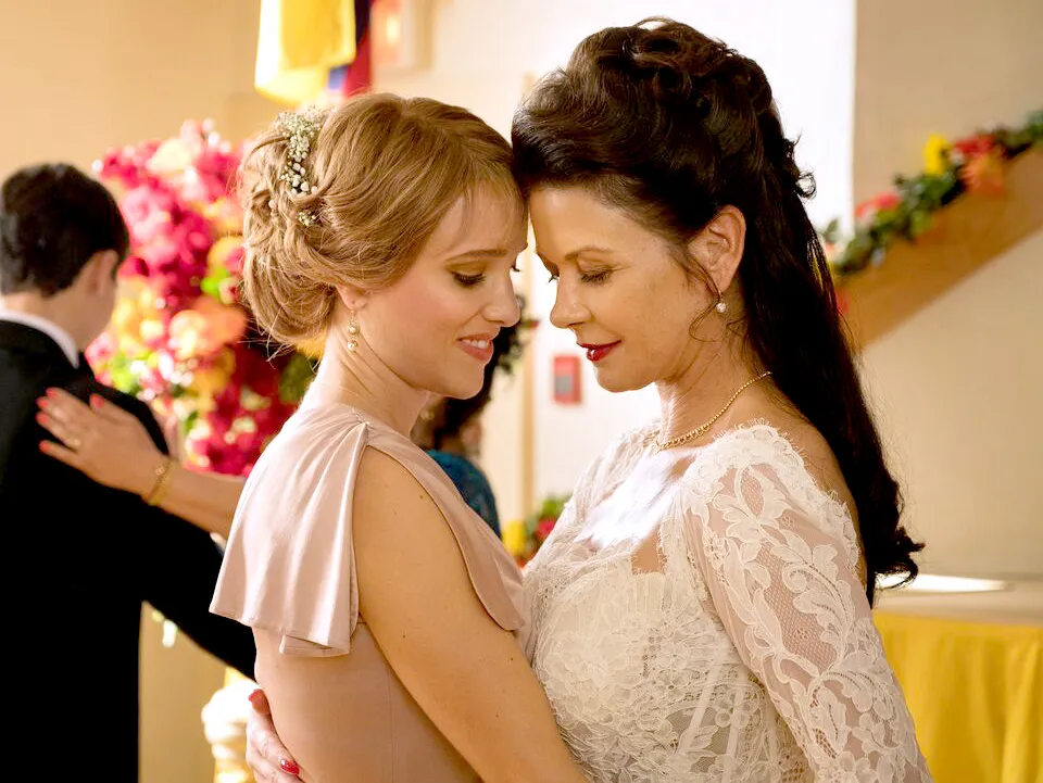 Jenny Pellicer and Catherine Zeta-Jones