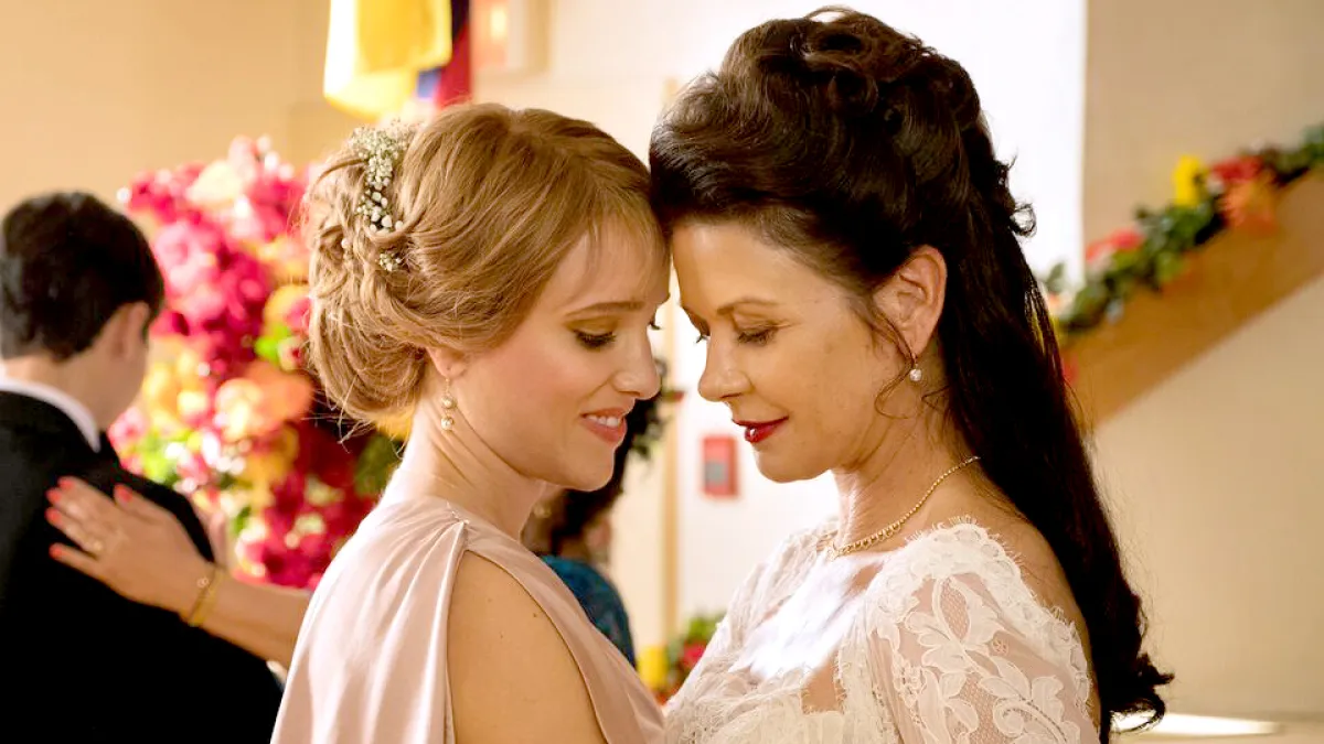 Jenny Pellicer and Catherine Zeta-Jones