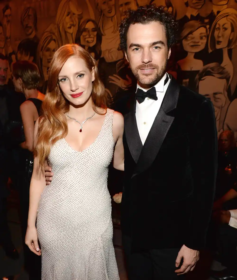 Jessica Chastain and Gian Luca Passi de Preposulo