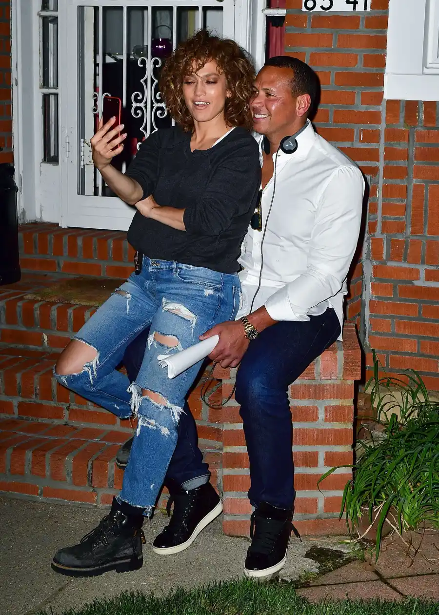 Jennifer Lopez and Alex Rodriguez