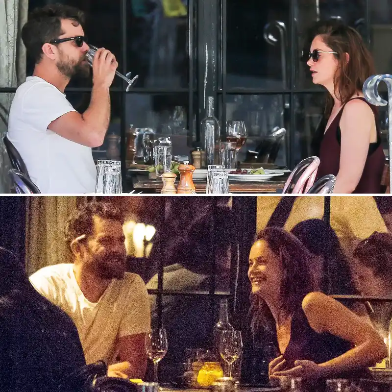Stars Eating Out Ruth Wilson Joshua Jackson Gemma