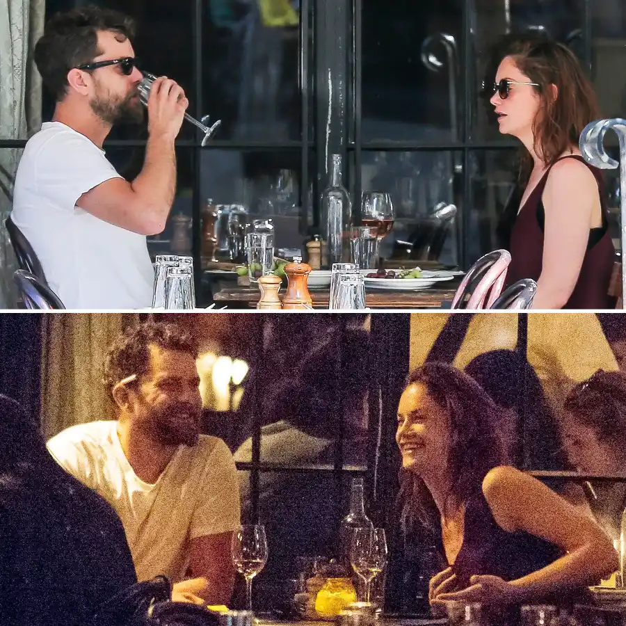 Stars Eating Out Ruth Wilson Joshua Jackson Gemma