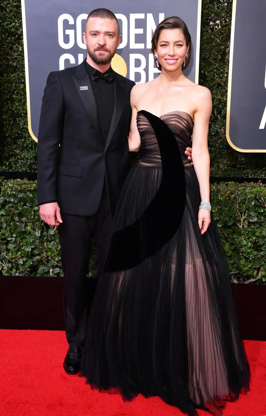 Justin Timberlake and actor Jessica Biel