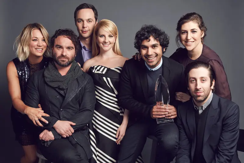 Kaley Cuoco, Johnny Galecki, Jim Parsons, Melissa Rauch, Kunal Nayyapose, Mayim Bialik, Simon Helberg, Big Bang Theory, Final Season