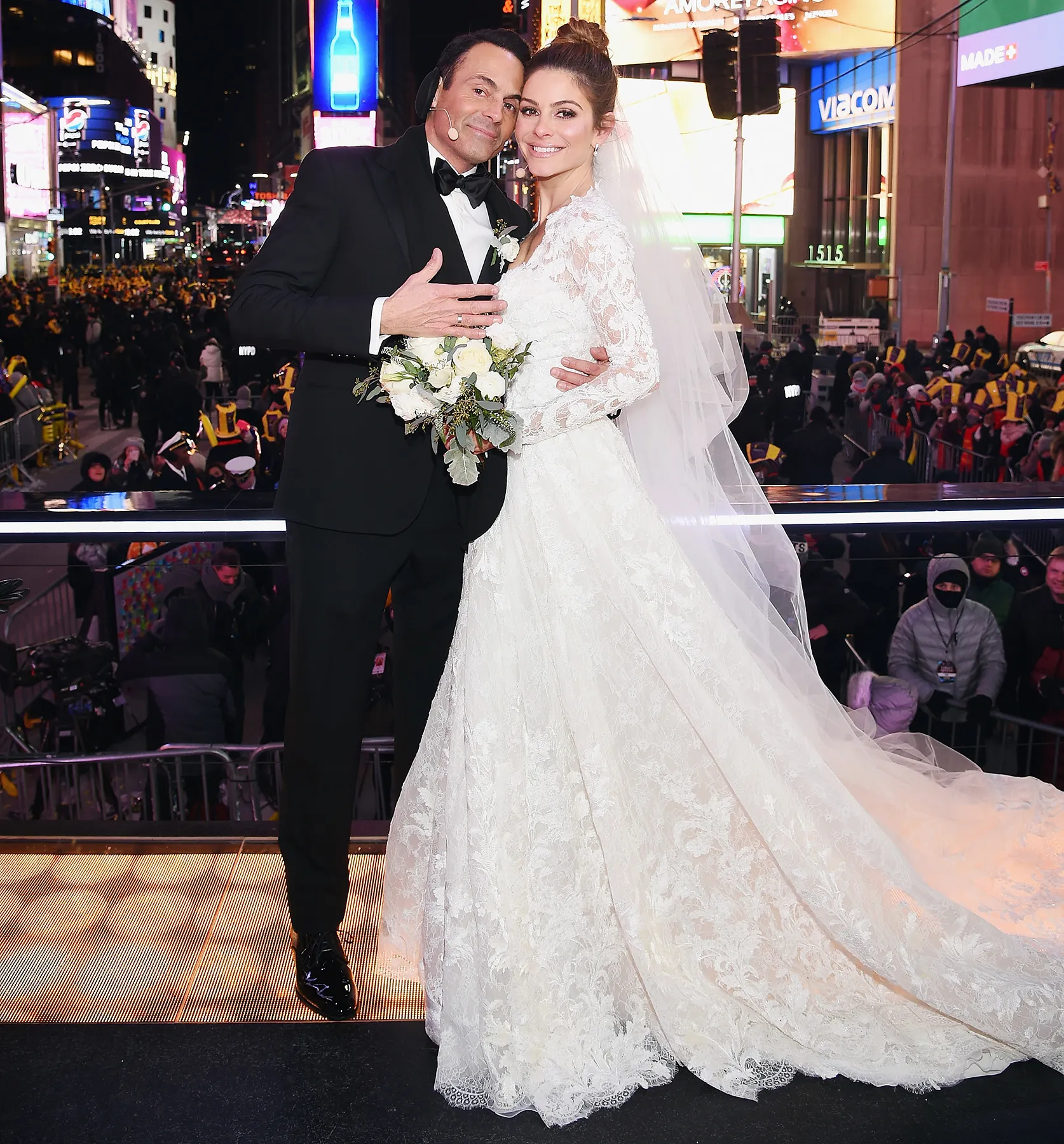 Maria Menounos Keven Undergaro New Year's Eve Wedding