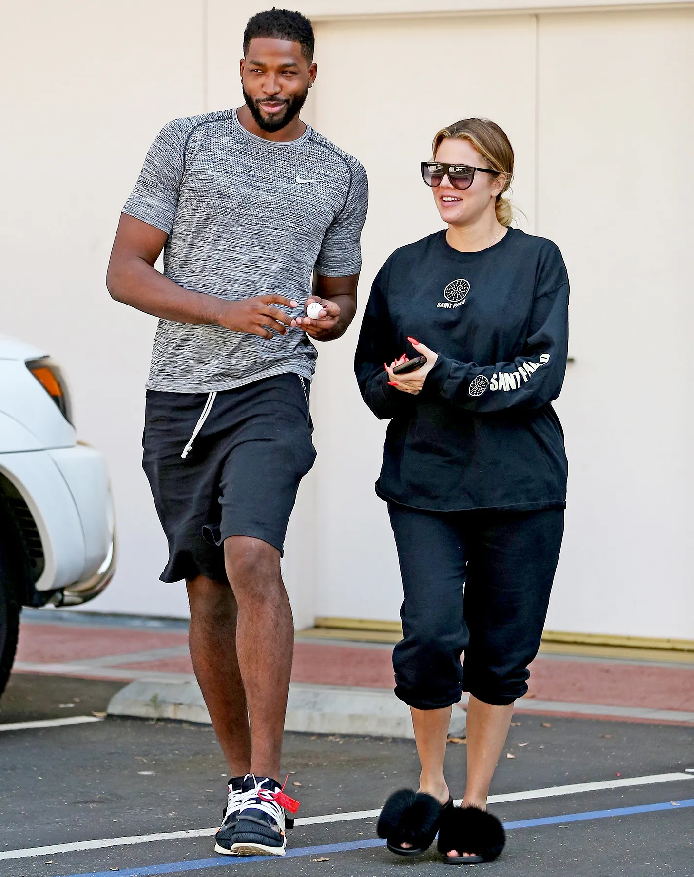 Tristan Thompson and Khloe Kardashian