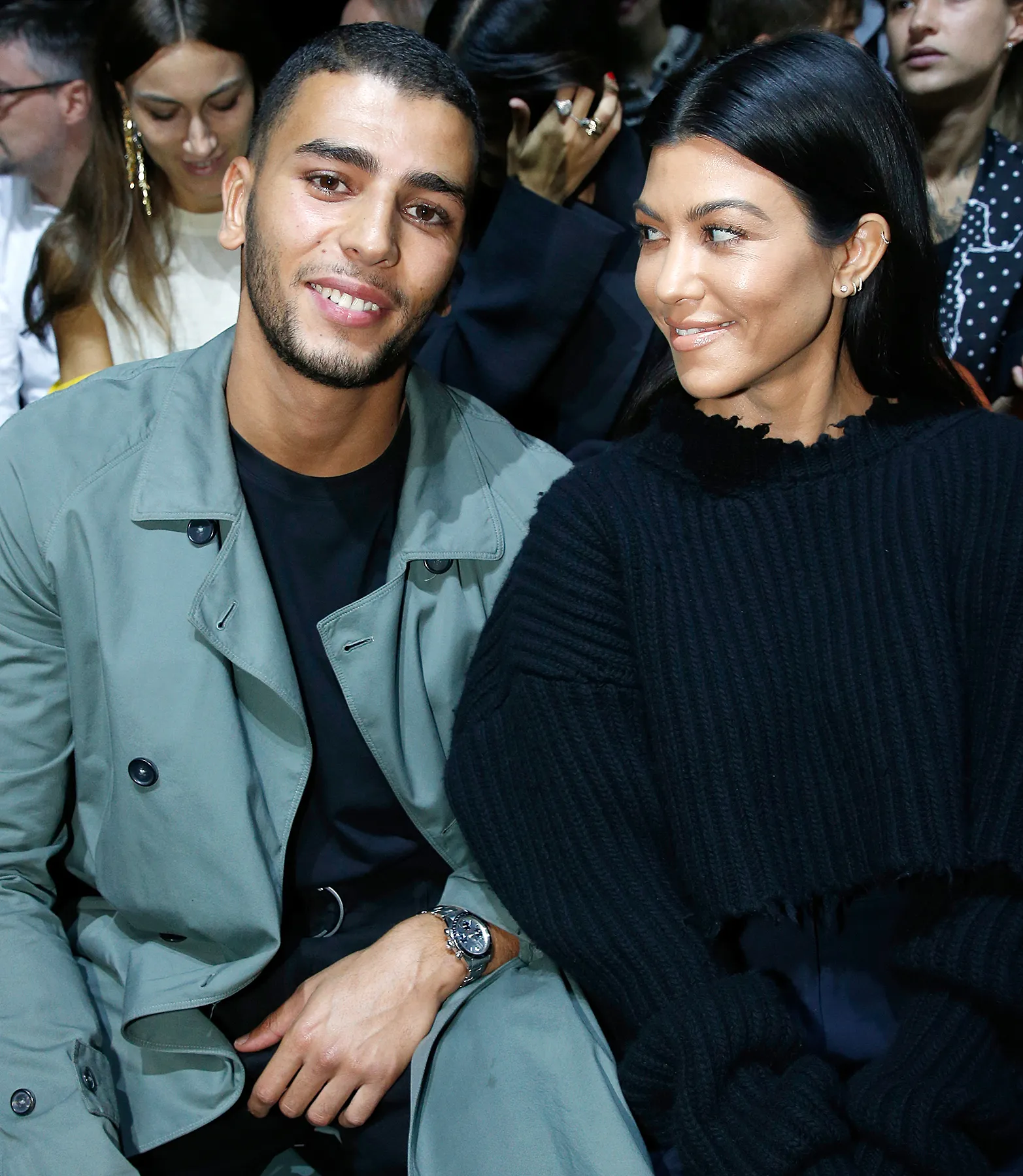 Younes Bendjima and Kourtney Kardashian