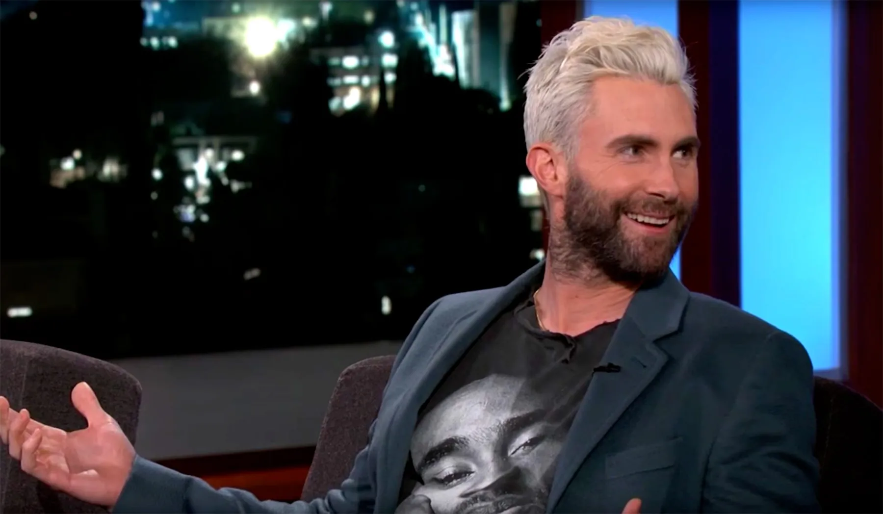 Adam Levine on Kimmel