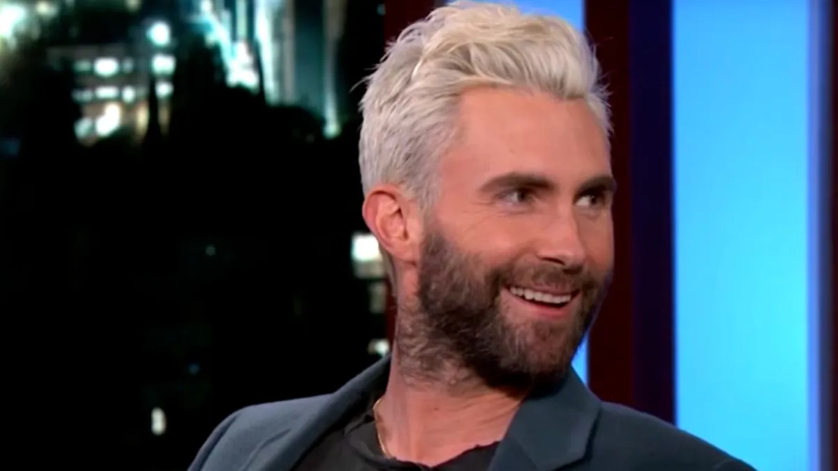 Adam Levine on Kimmel