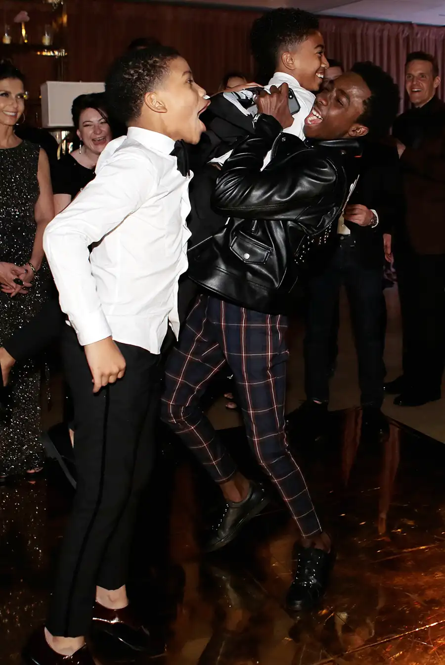 Lonnie Chavis Caleb McLaughlin Netflix SAG After Party