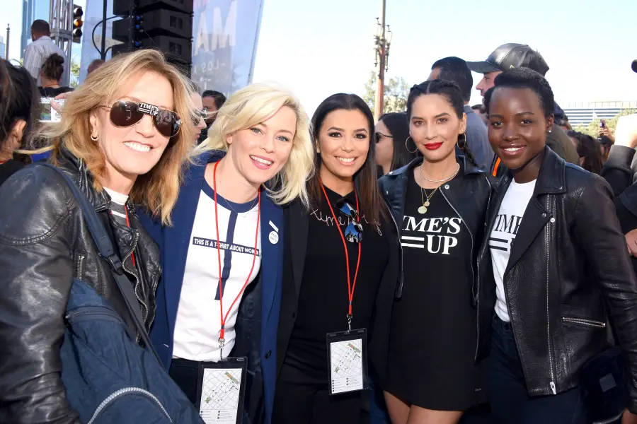 Felicity Huffman, Elizabeth Banks, Eva Longoria, Olivia Munn and Lupita Nyong'o