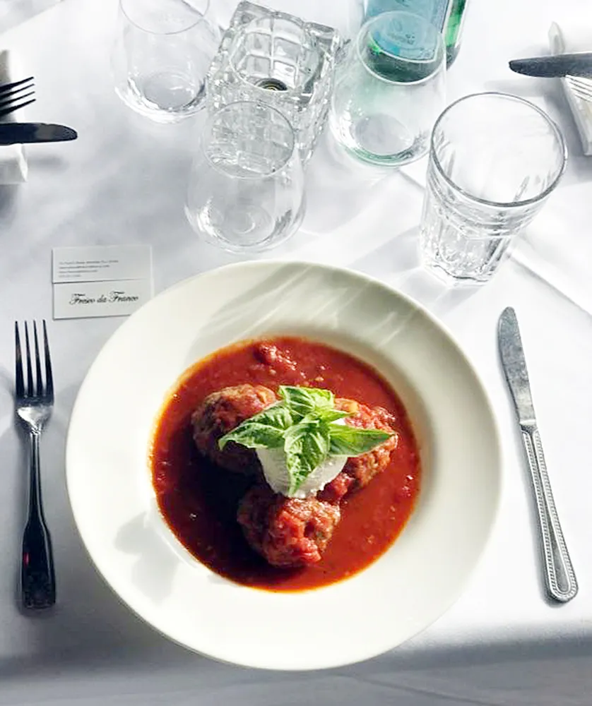 Mamma Giuseppina meatballs