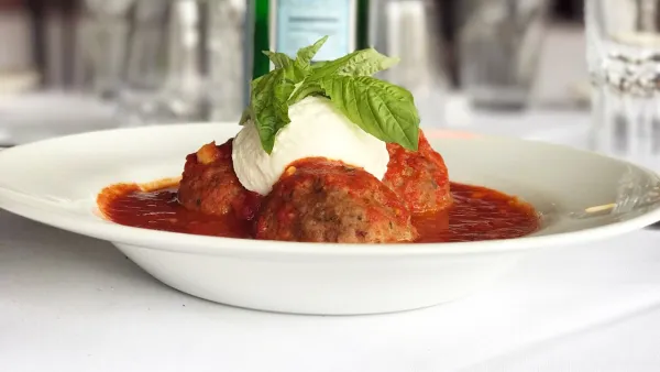 Mamma Giuseppina meatballs