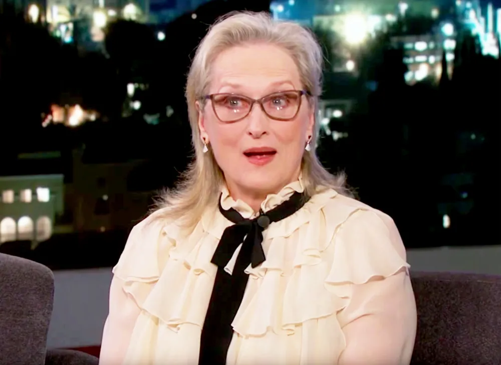 Meryl Streep on &lsquo;Jimmy Kimmel Live&lsquo;