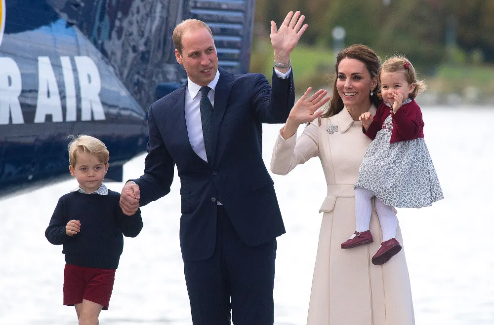 Kate Middleton Prince William Prince George Princess Charlotte