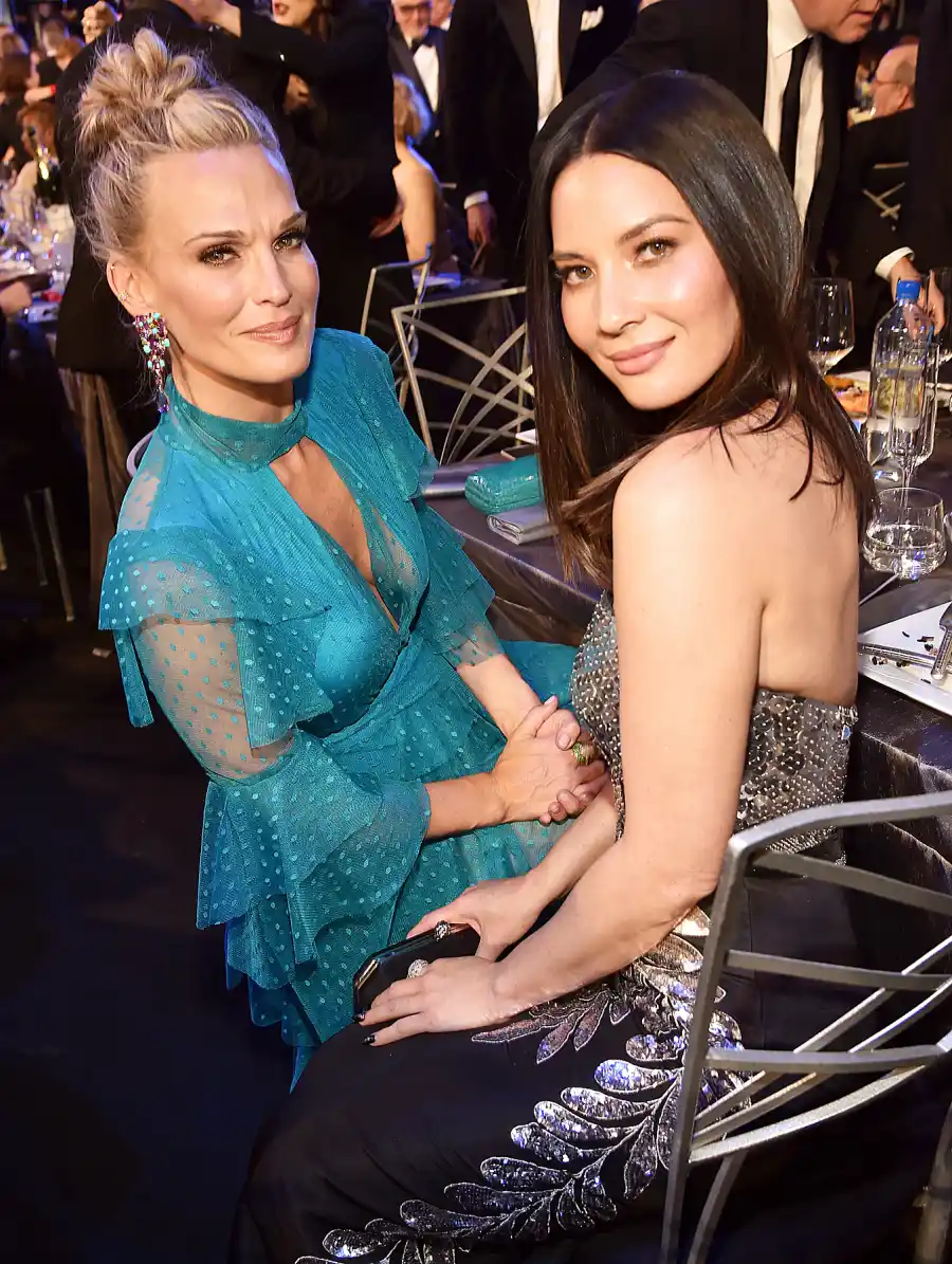 Molly Sims Olivia Munn SAGs 2018 audience