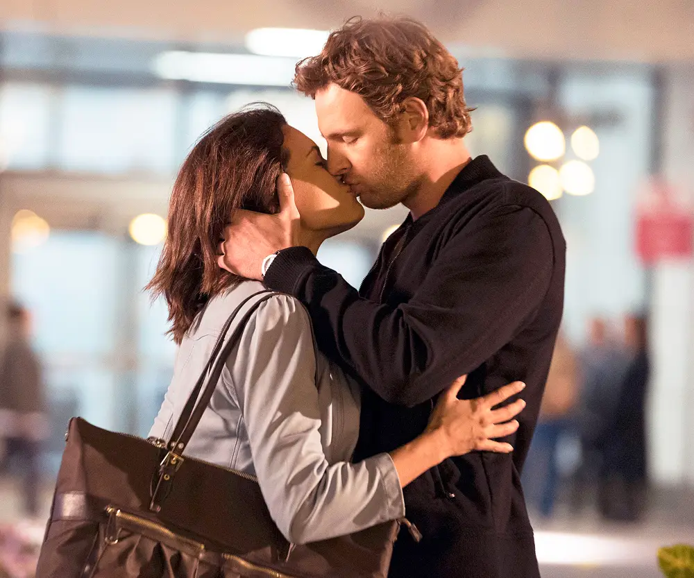 Torrey DeVitto as Natalie Manning and Nick Gehlfuss as Will Halstead on &lsquo;Chicago MED&lsquo;