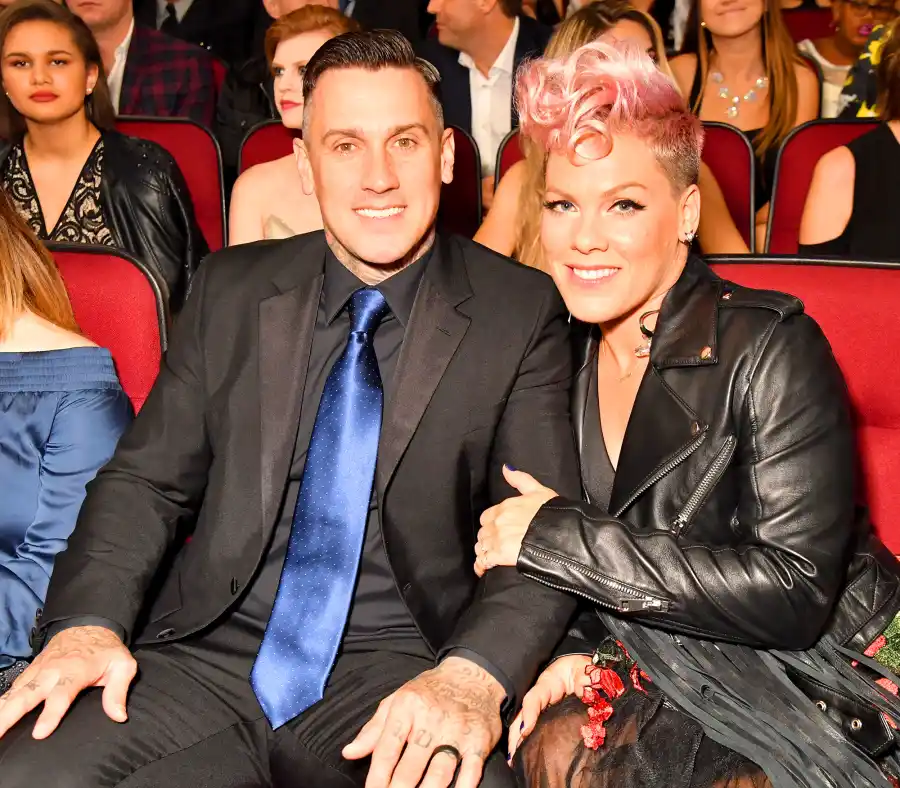 Pink and Carey Hart