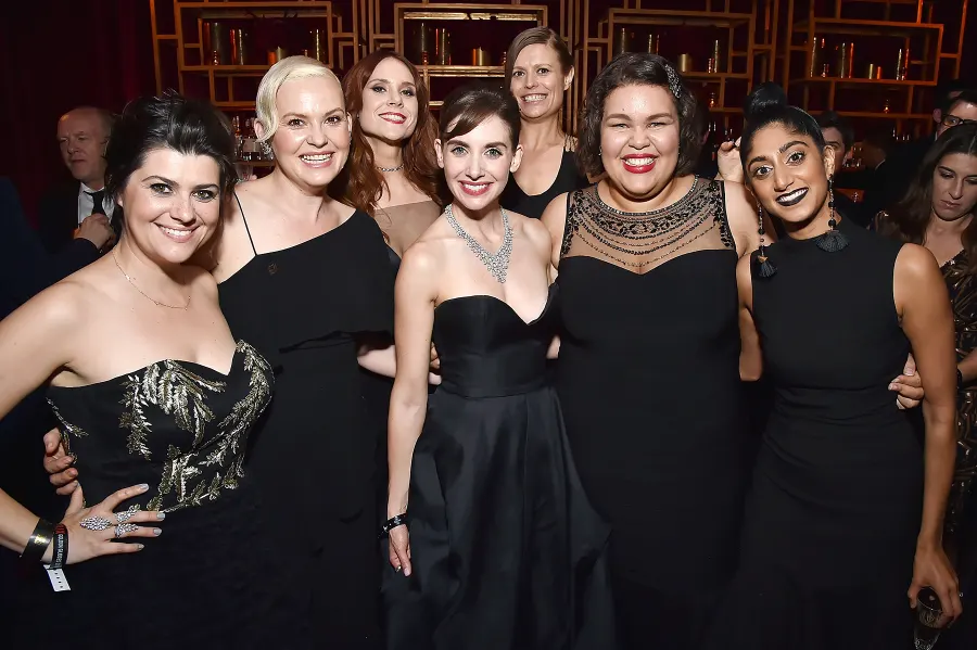 Alison Brie Netflix Golden Globes after party 2018