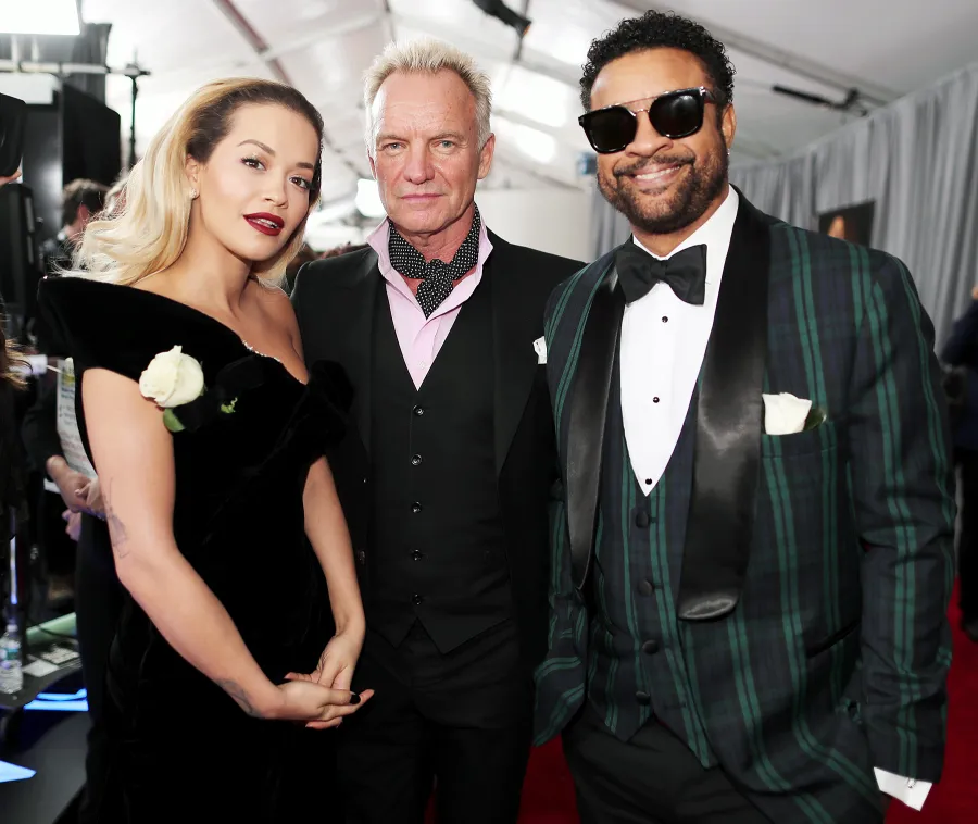 Rita Ora Sting Shaggy Grammys 2018