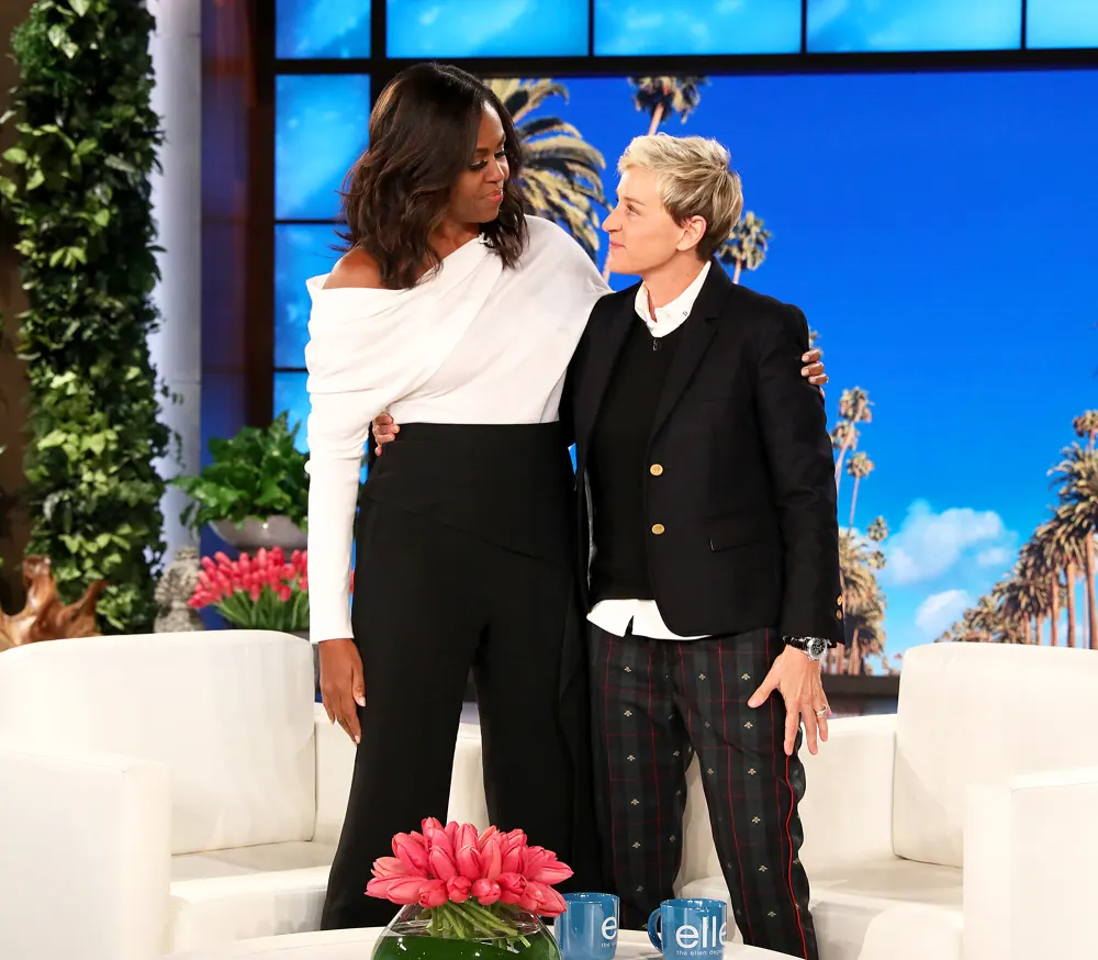 Former First Lady Michelle Obama on &lsquo;The Ellen DeGeneres Show&lsquo;