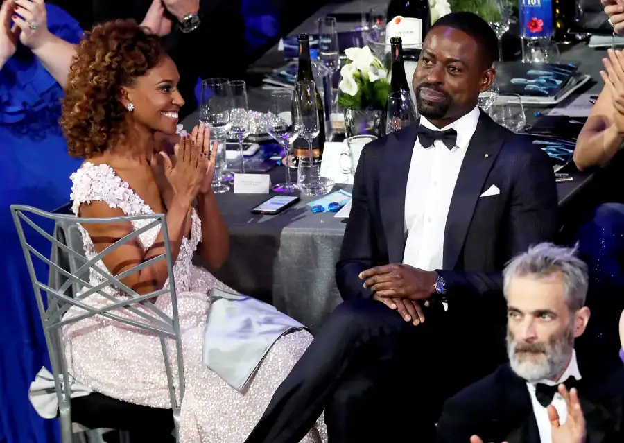 Ryan Michelle Bathe Sterling K. Brown SAGs 2018 audience