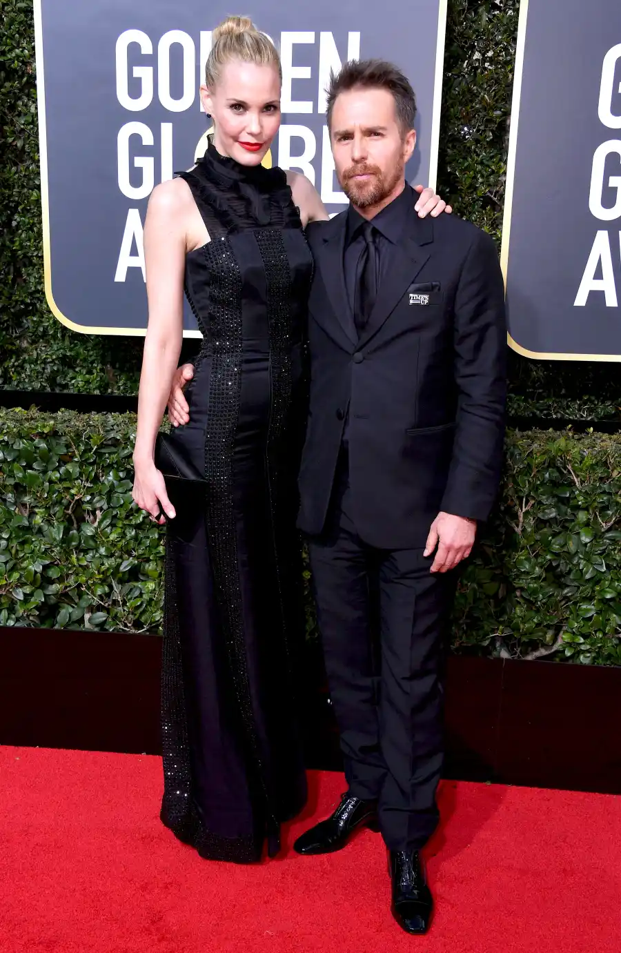 Leslie Bibb and Sam Rockwell