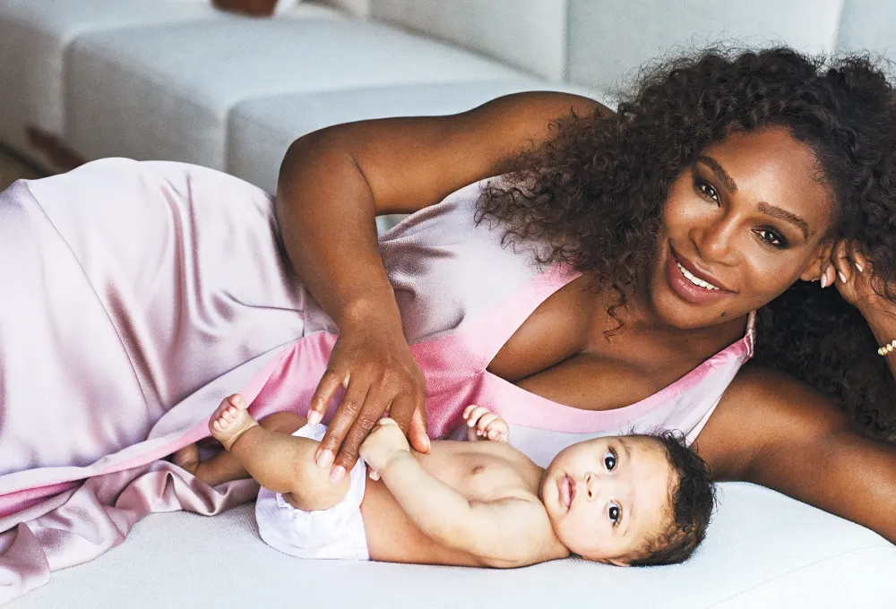 Serena Williams and Alexis Ohanian Jr. cover Vogue&rsquo;s February 2018 issue.