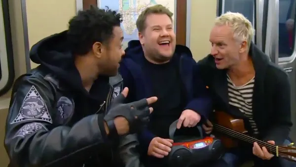 Shaggy James Corden Sting Carpool Karaoke