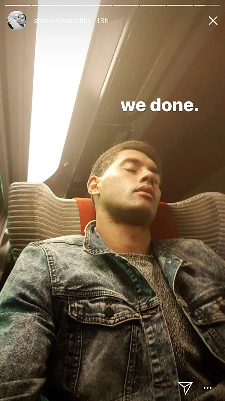 Shailene Woodley Ben Volavola Valentino Paris Fashion Week