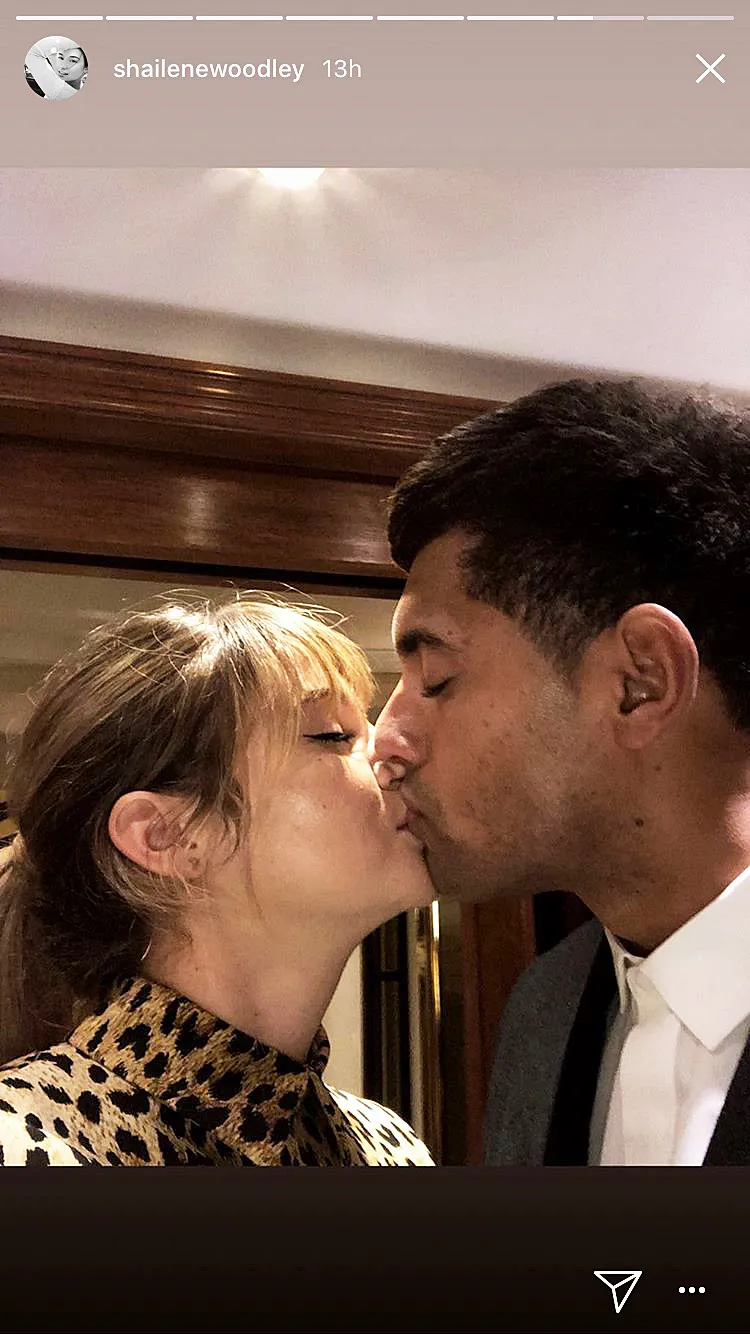 Shailene Woodley Ben Volavola Paris Fashion Week