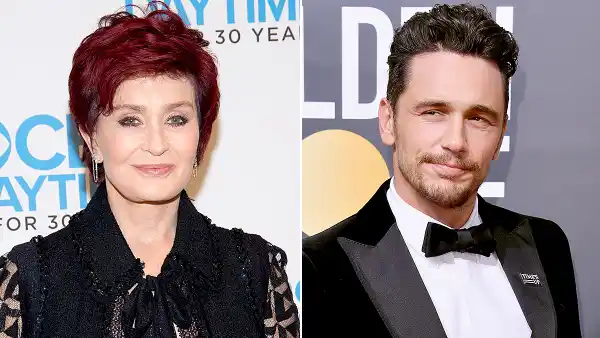 Sharon Osbourne and James Franco