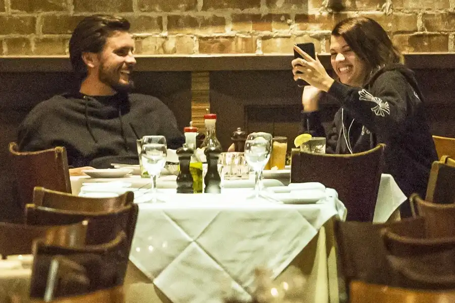 Sofia Richie Scott Disick dinner date