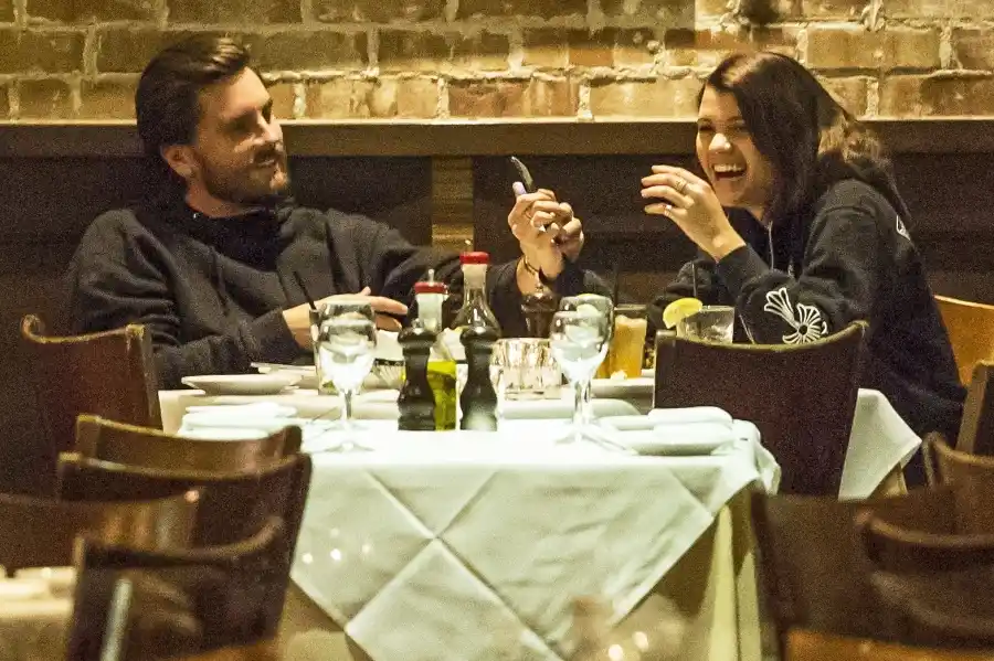 Sofia Richie Scott Disick dinner date