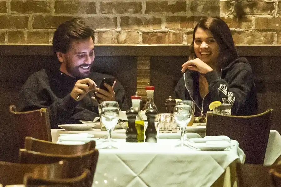 Sofia Richie Scott Disick dinner date