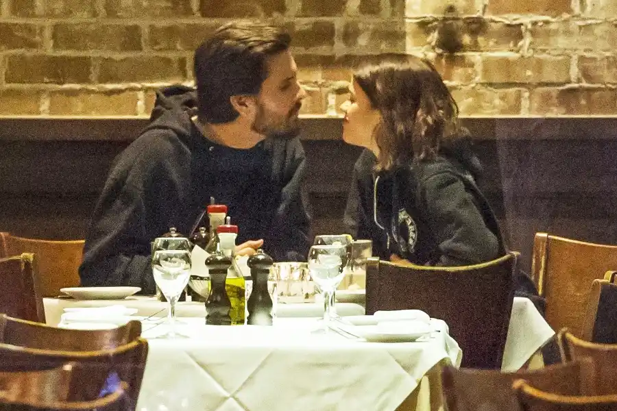 Sofia Richie Scott Disick dinner date