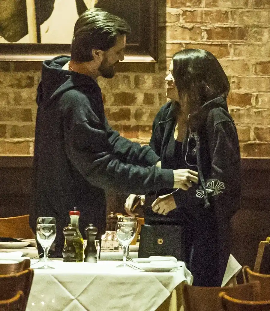 Sofia Richie Scott Disick dinner date