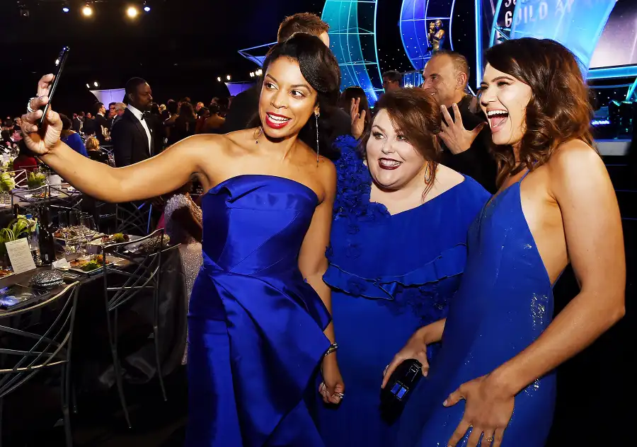 Susan Kelechi Watson Chrissy Metz Mandy Moore SAGs 2018 audience