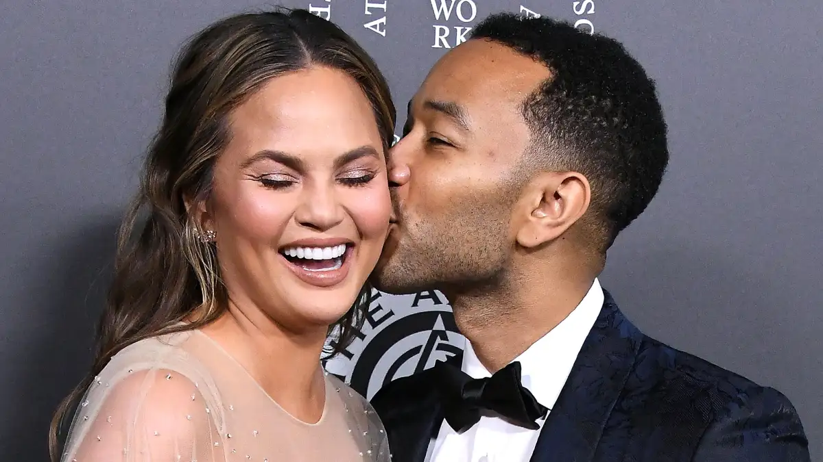 Chrissy Teigen and John Legend