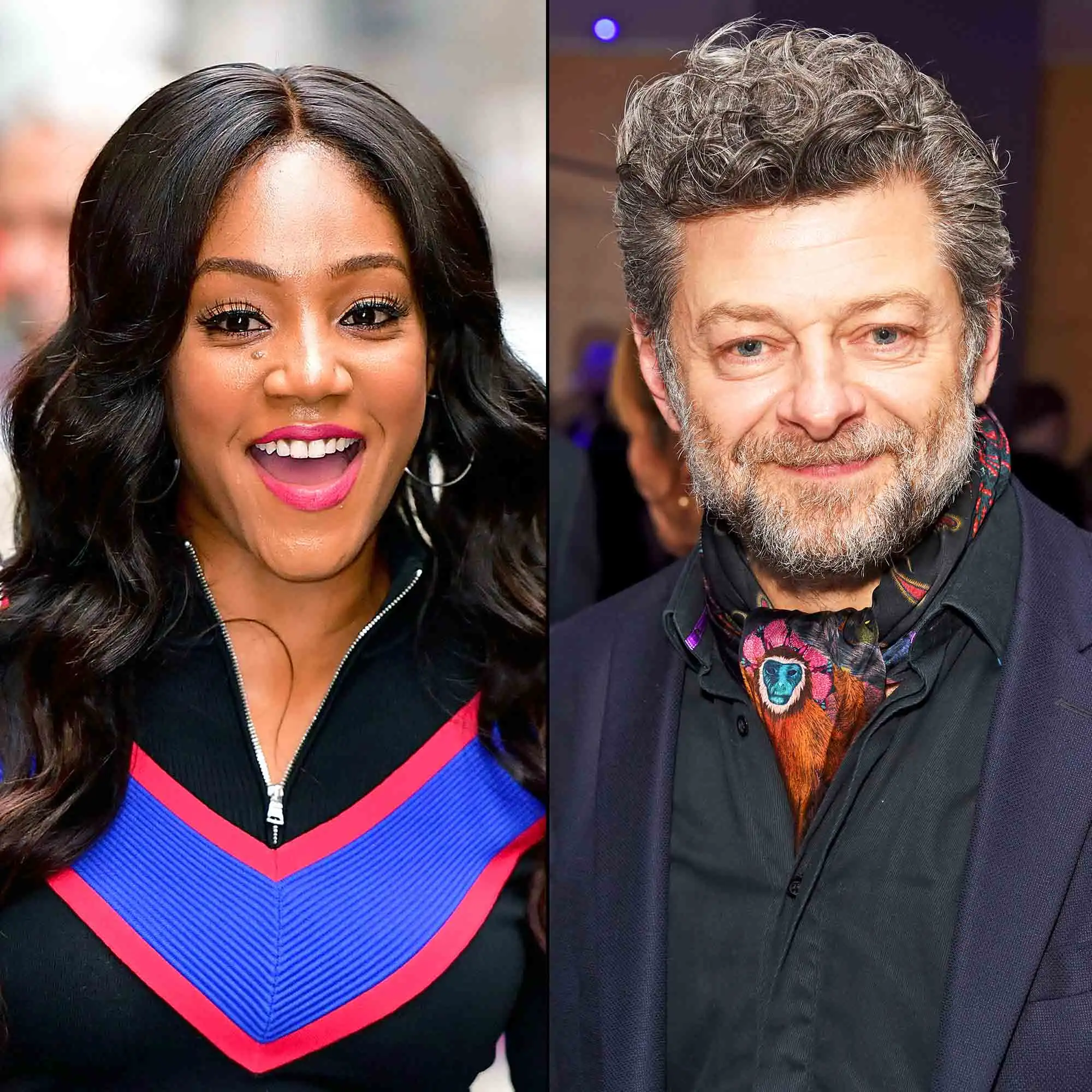 Tiffany Haddish and Andy Serkis