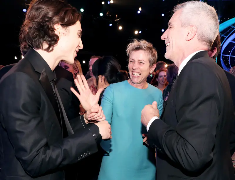 Timothee Chalamet Frances McDormand SAGs 2018 audience