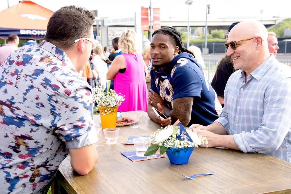 Bradley Roby and Tom Colicchio on Top Chef