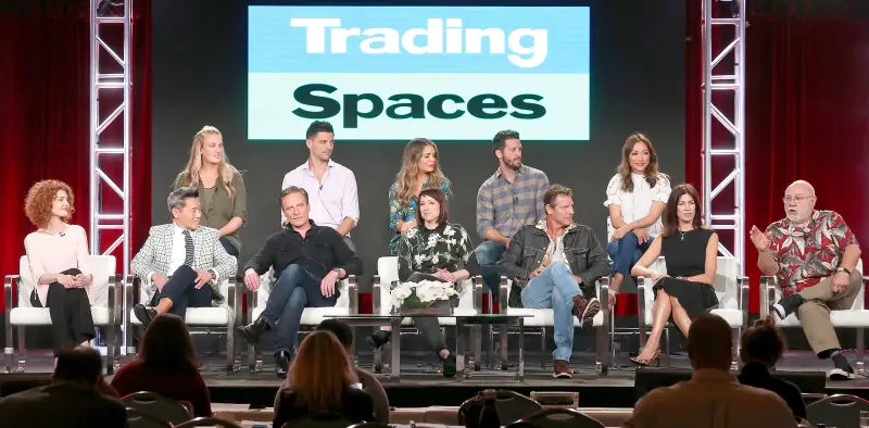 Trading Spaces, Paige Davis, Ty Pennington, Carter Oosterhouse, 2018 Winter Television Critics Association Press Tour
