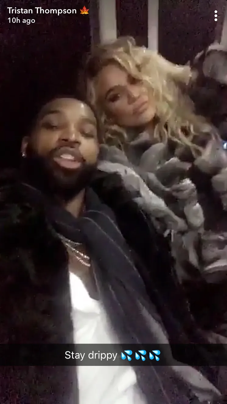 Tristan Thompson Khloe Kardashian New Year's Eve