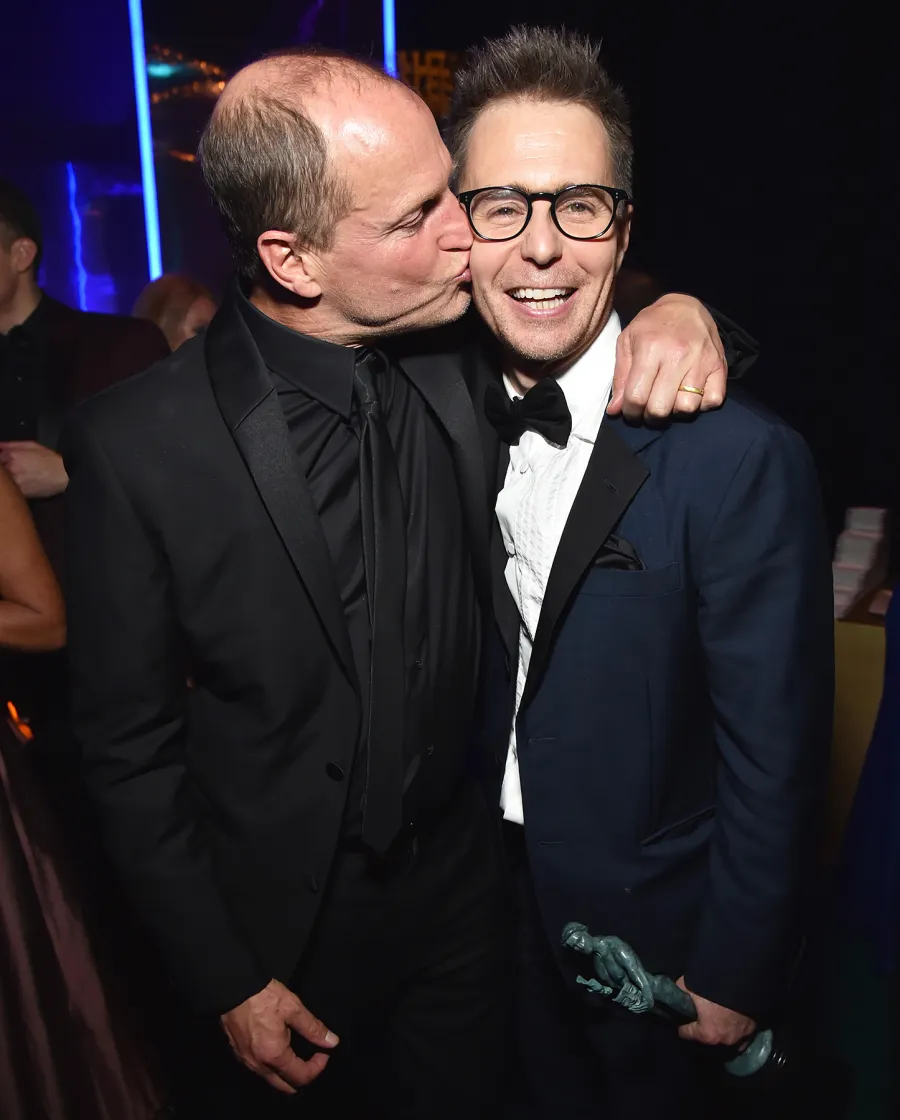 Woody Harrelson Sam Rockwell Screen Actors Guild Awards Gala