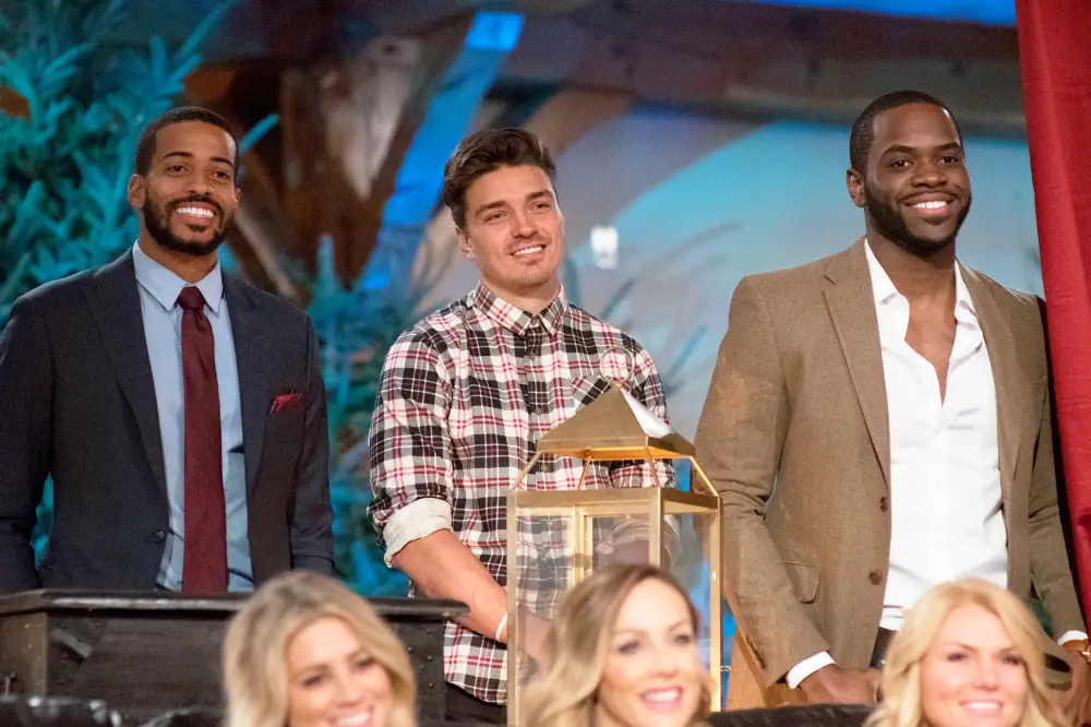 Eric Bigger, Dean Unglert and Josiah Graham on &lsquo;Bachelor Winter Games&lsquo;