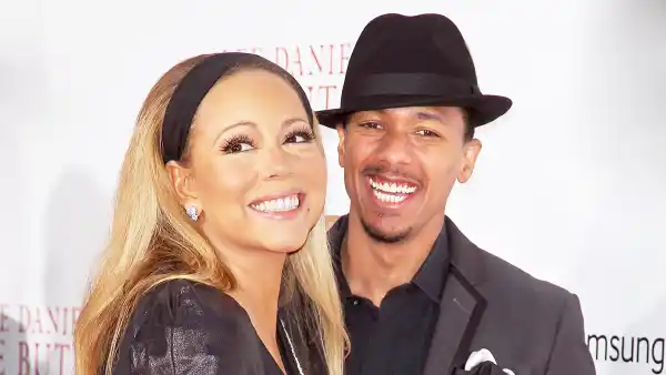 Mariah Carey and Nick Cannon attend the 'Butler' 2013 premiere in New York City.