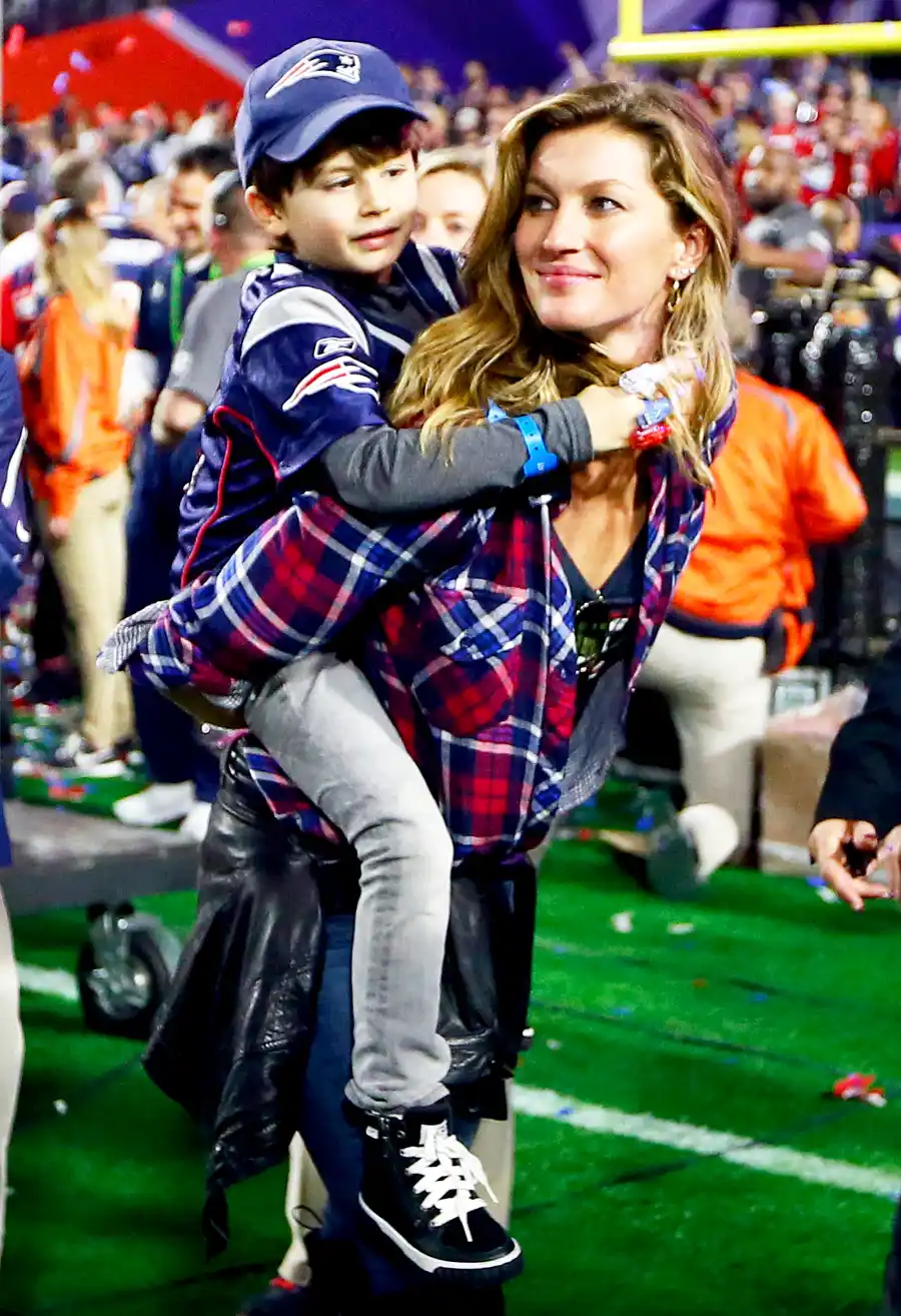 Gisele Bundchen and son Benjamin